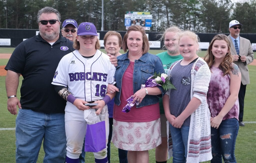 Avery Sirmans and family. (Photo by: Kevin Hensley)