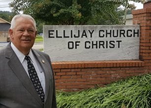David Ralston visits the Ellijay Church of Christ to speak with the Retired Teacher's Group of Gilmer